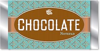 Chocolate Notepad (Unique Novelty Desk Accessory, Gift for Chocolate Lover)