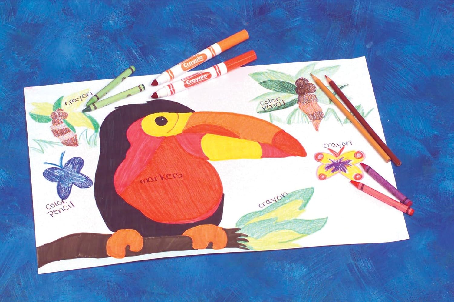 Sax Sulphite Drawing Paper, 50 lb, 9 x 12 Inches, Extra-White, Pack of 500 - 053925