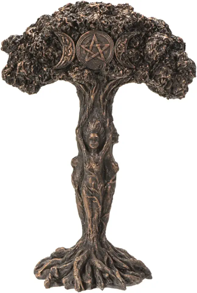 Pacific Gifting Tree Ent Statue, Cold Cast Resin Collectible Mythical Figurine, 4.33 Inches x 2.28 Inches x 6.61 Inches