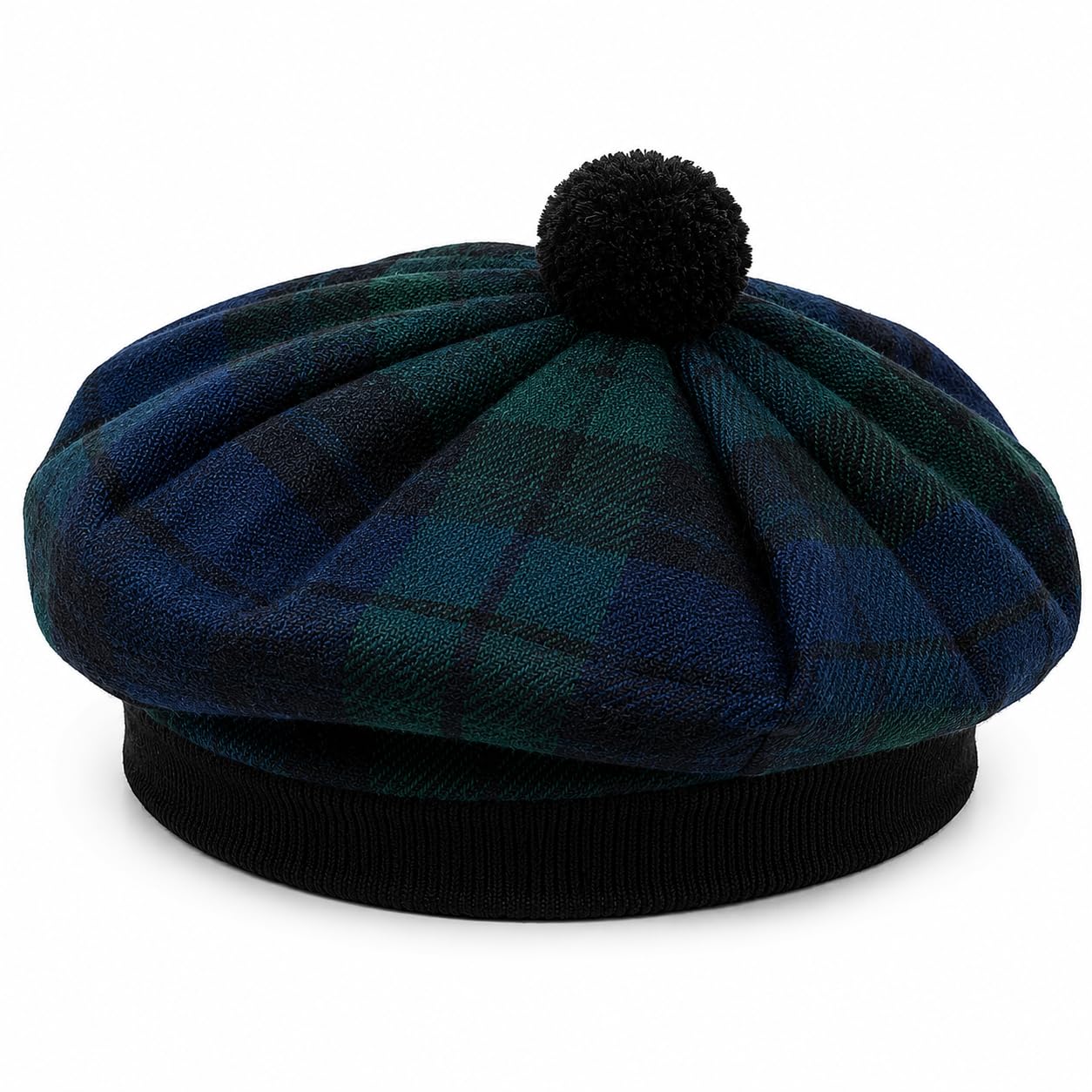 Amazon.com: Scottish Hat Tam o' Shanter Tammy Jimmy Flat Bonnet in