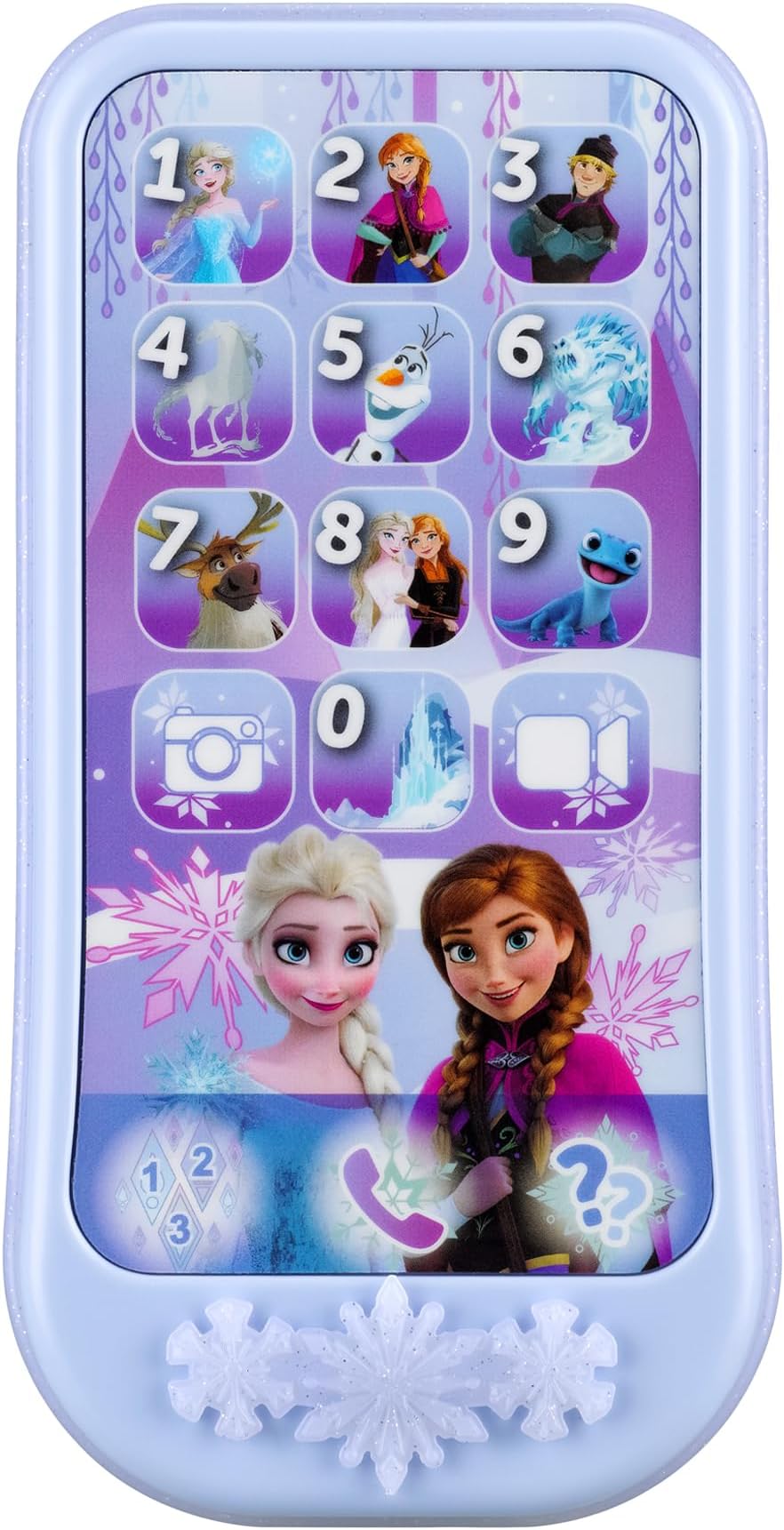 Disney Frozen Toy Phone for Toddler with Preschool Learning Games
