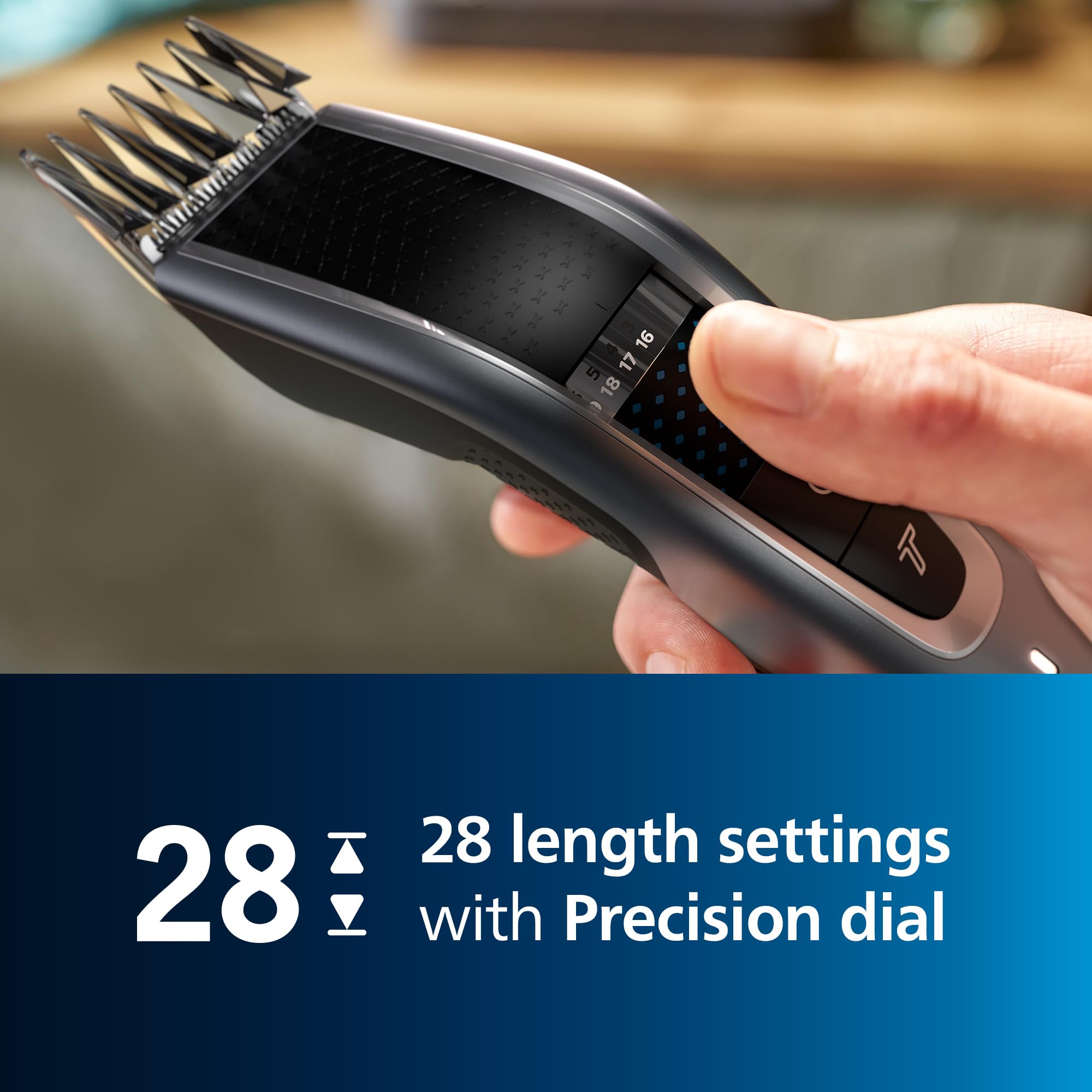 Philips Hair Clipper Serie 5000 Regolacapelli Con Tecnologia Trim-n-Flow E DualCut (modello HC5630/15)
