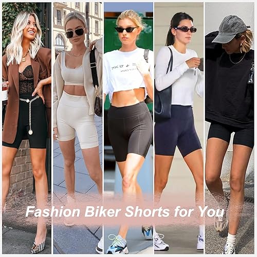 Miniatura 3 de Pantalones cortos de entrenamiento de 2 piezas para mujer, cintura alta, bolsillos de 5 pulgadas, suaves, control de abdomen, atléticos, para