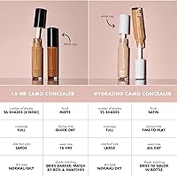 Vista 4 de e.l.f. 16HR Camo Concealer, Full Coverage, Highly Pigmented Concealer With Matte Finish, Crease-proof, Vegan & Cruelty-Free, Light Sand, 0.2 Fl Oz