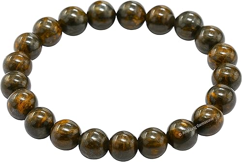 Miniatura 823 de Amazing Gemstone Pulsera de cristal para mujeres y hombres, pulsera de cristal curativo de protección, pulsera elástica con cuentas de piedras