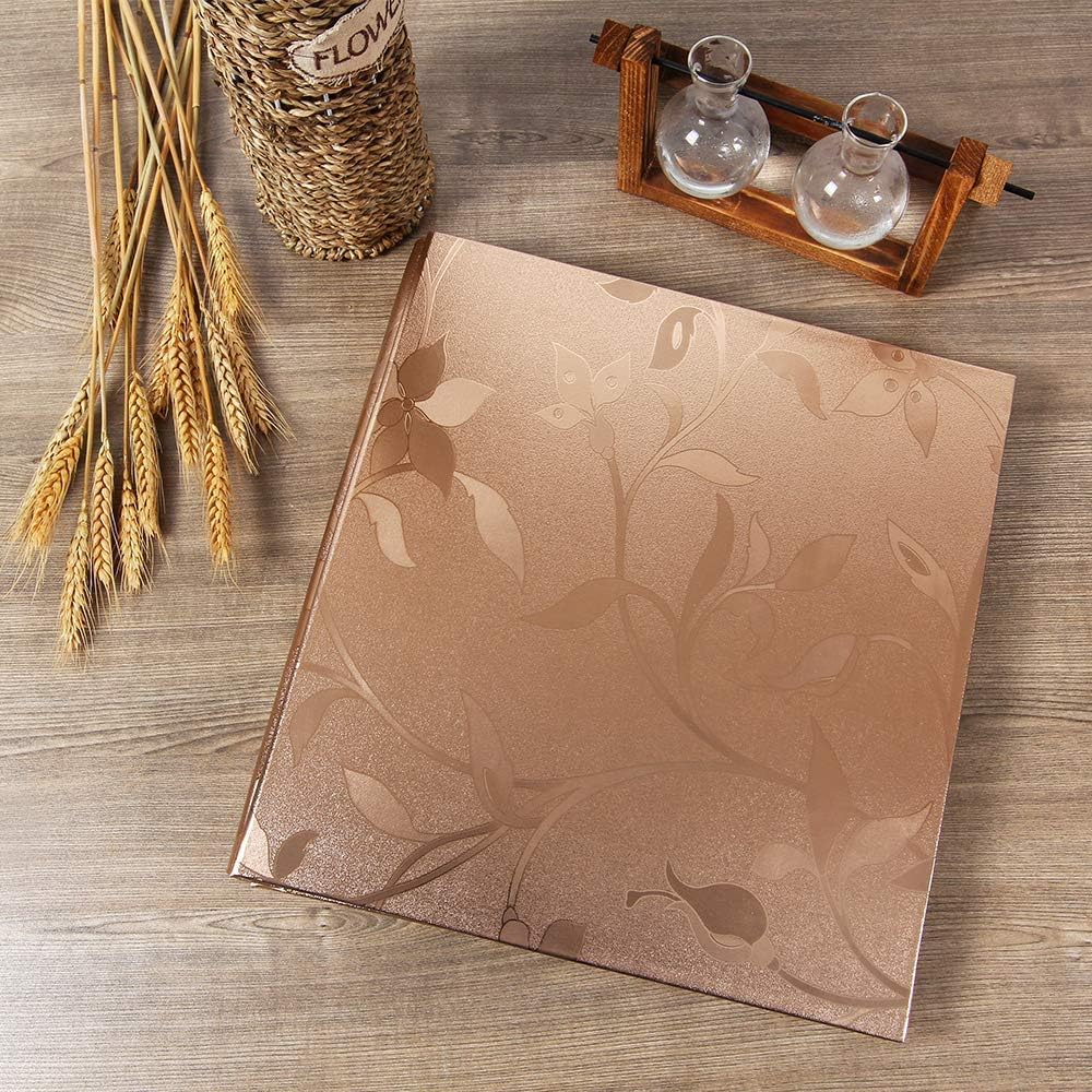Vienrose Photo Album 4x6 600 Pockets Large Photo Book PU Leather Cover for Wedding Album Baby Graduation