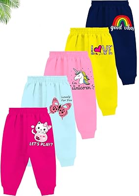 MINI MYN Baby Girl and Baby Boy Regular Fit Pyjama Set Multicolour