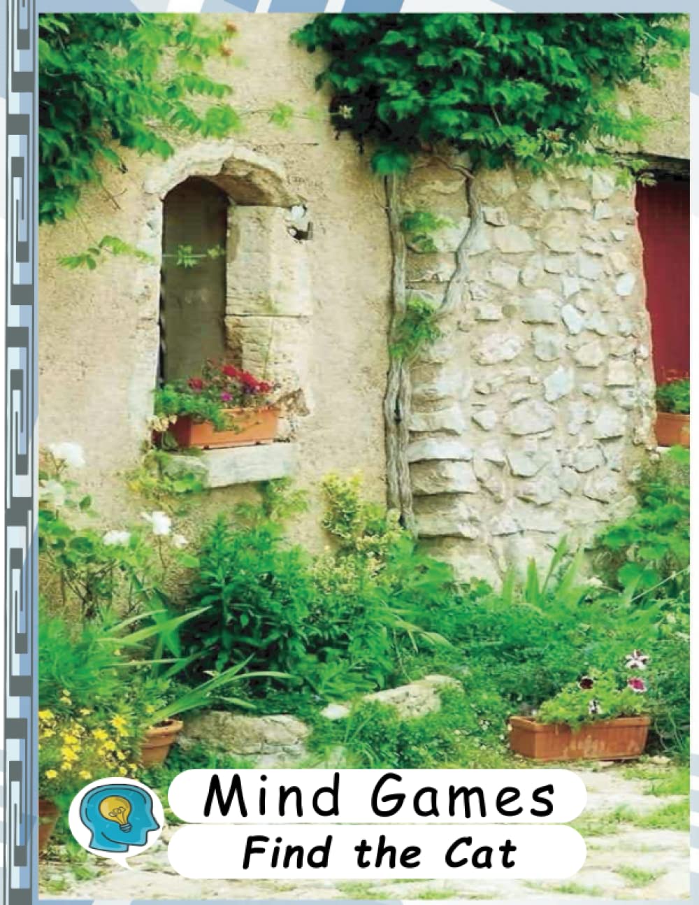 Mind Games Find the hidden Cat: Search for a Hidden Cat in More Than 50 Pictures!