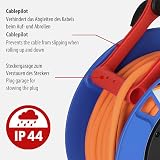 Brennenstuhl Garant CEE IP44 Enrouleur de câble de camping (enrouleur CEE avec câble de 25 m H07RN-F 3G2,5 en orange, enrouleur de câble pour une utilisation permanente en extérieur IP44, fabriqué en - 4