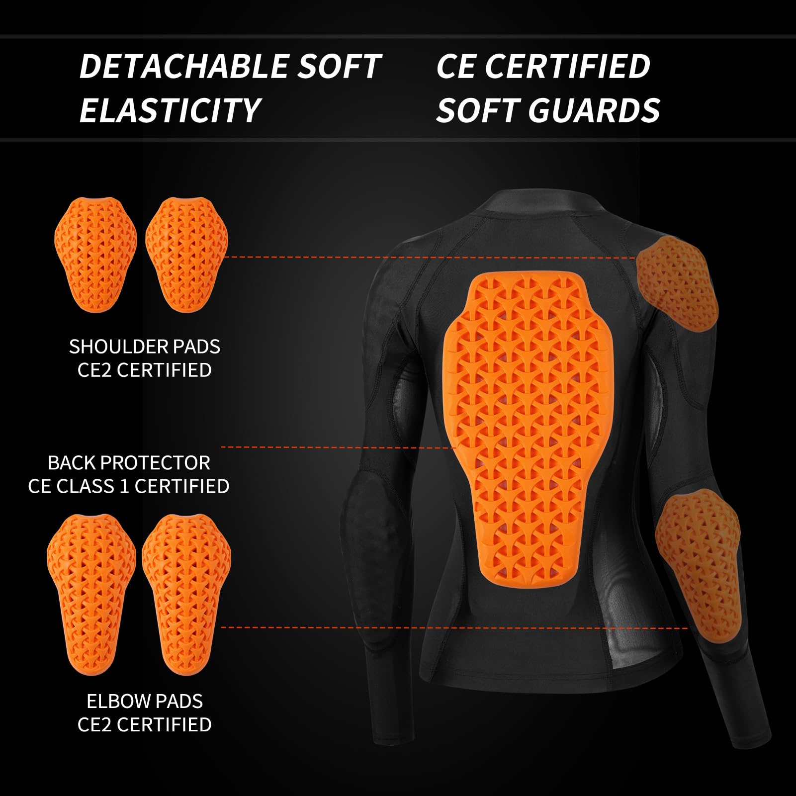 Women's Breathable Mesh Motorcycle Jacket with CE2 Armor Panels, Reflective Safety Design Adjustable Waist, YKK Zippers for Road Riding and Commuting
