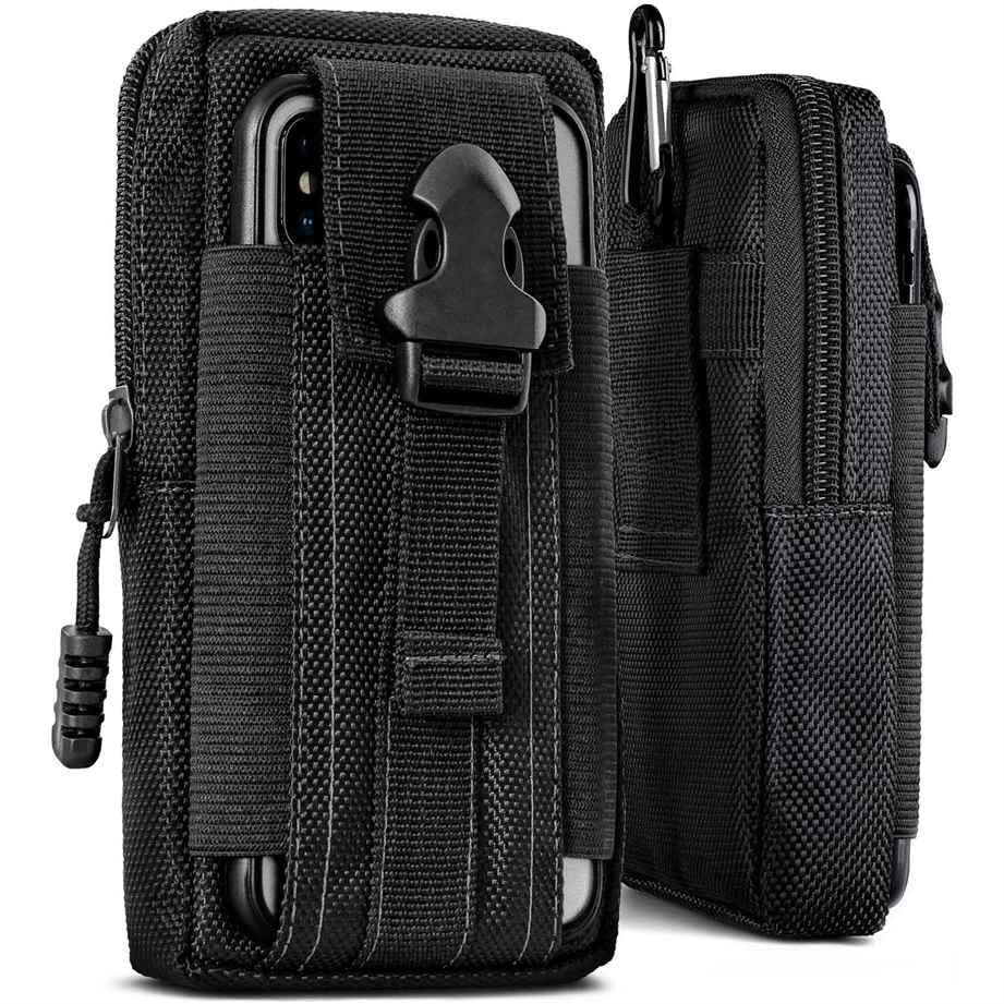 Étui de survie Realme 14x 5G avec mousqueton et fixation tactique EDC