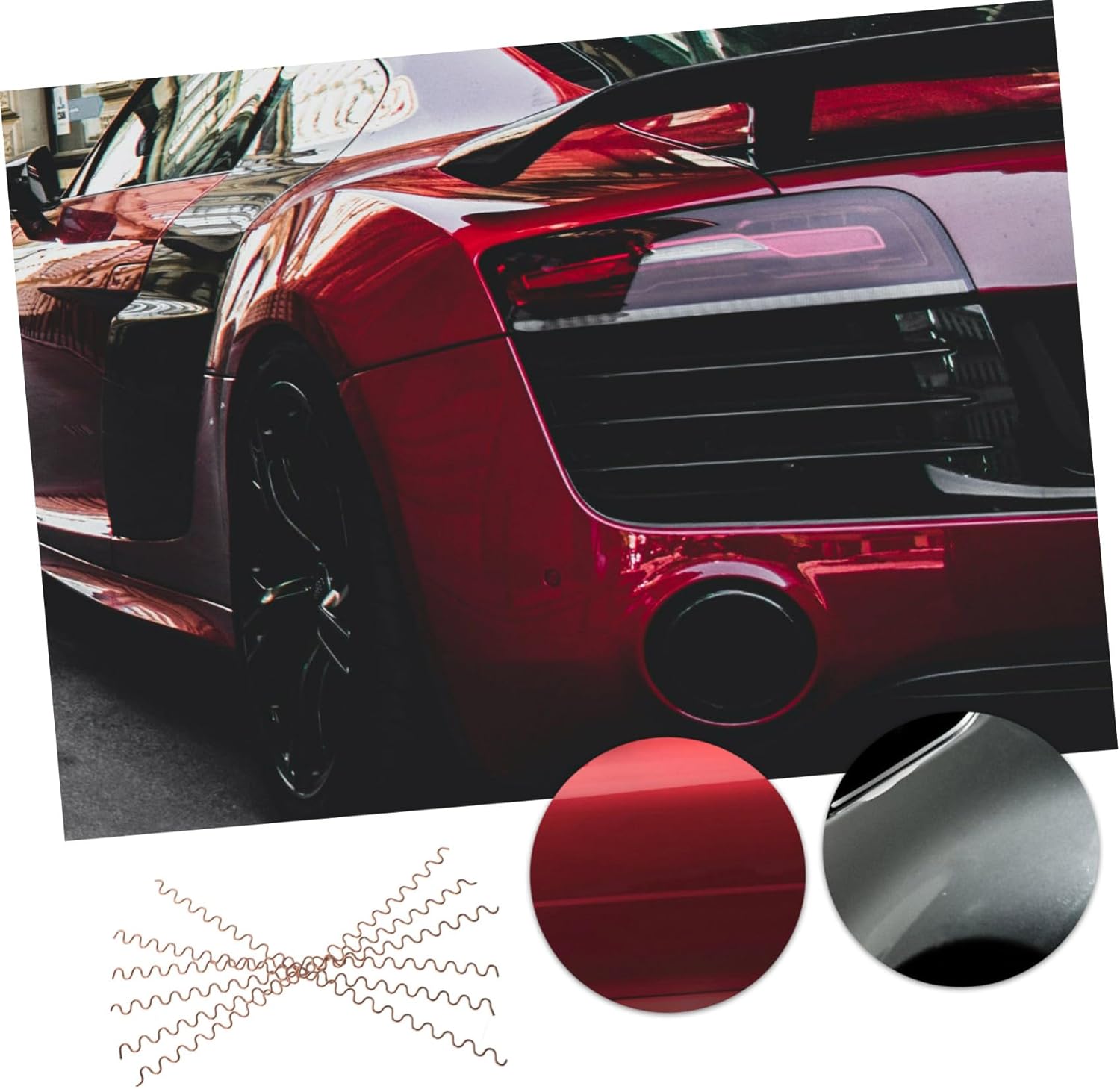 100pcs Automotive Metal Welding Wires for Convenient Welding Tool for Bodywork Wave Wire Supplies for Bumper Damage Fixing