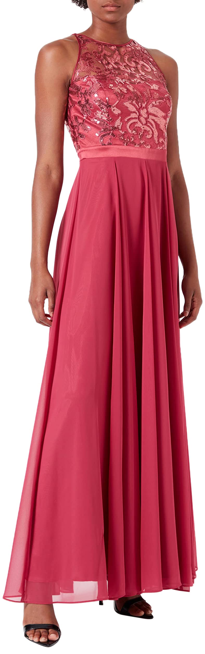 Vera Mont Abendkleid für Damen, Rot (Light Cranberry 4288), 42