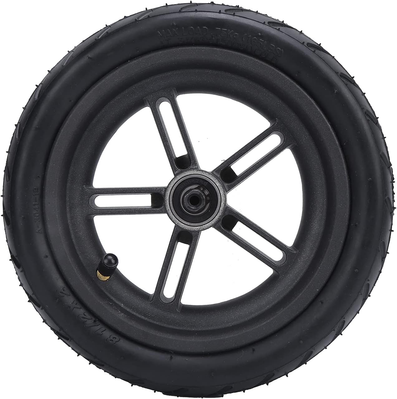 Electric Scooter Tire Replacement 8 1/2×2 Thickened Electric Scooter Wheels and Tires Non Slip 8.5 Inch Pneumatic Tire Scooter Wheel Rim Tires Electric Scooter