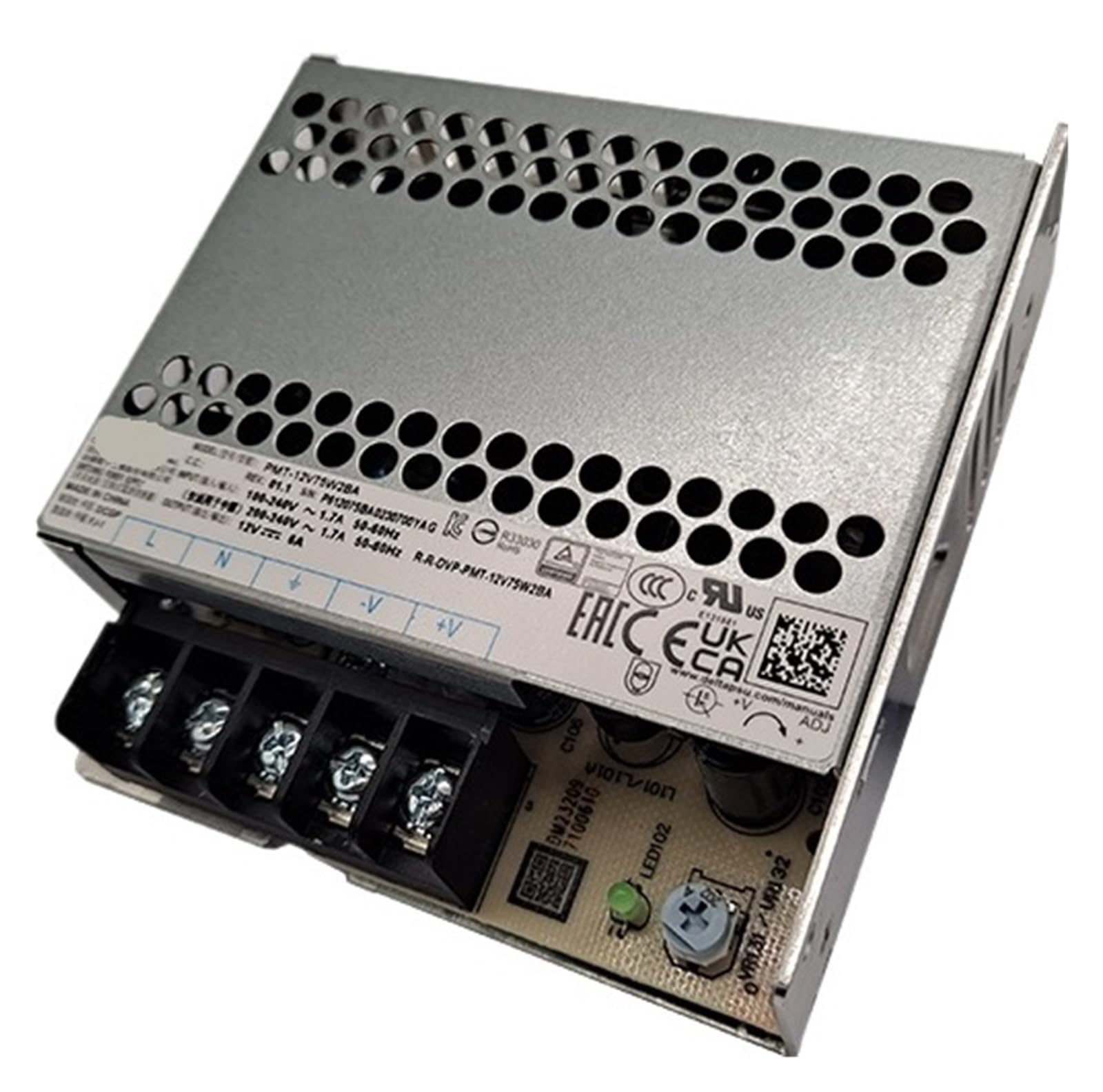 Alimentation 12V 6A 75W PMT-12V75W2BA bloc de remplacement pour bande LED et routeur