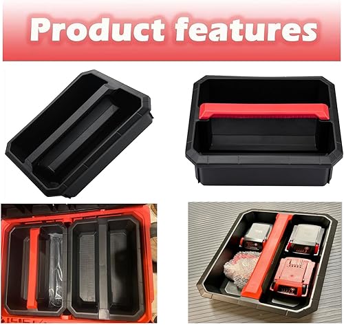 Miniatura 4 de 31-01-8400 Bandeja de almacenamiento para caja de herramientas grande Milwau-kee - Mango de repuesto desmontable