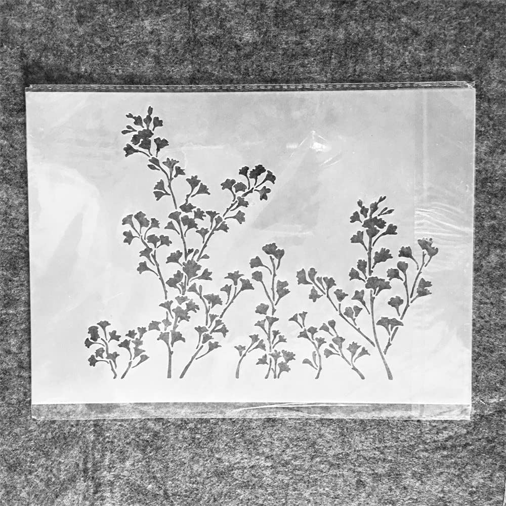 Art Stencils,A4 29cm Ginkgo Leaves DIY Layering Stencils