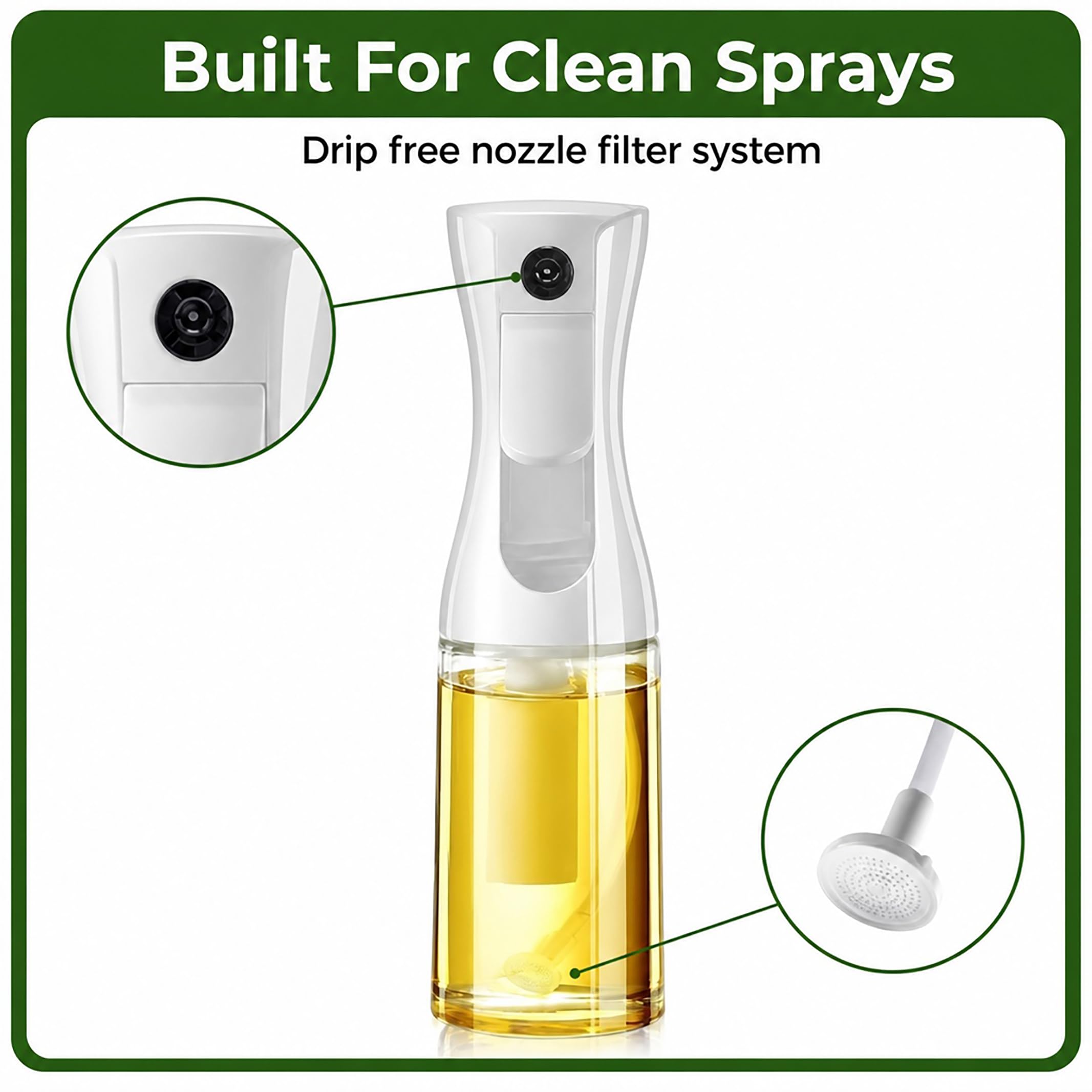 Pulverizador de aceite de cocina