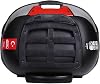 Motorcycle Bag Rear Motorcycle Luggage Cargo Carrying Apparatus Backrest Topcase Tail Bag Lockable UniversalCV46 (Black)