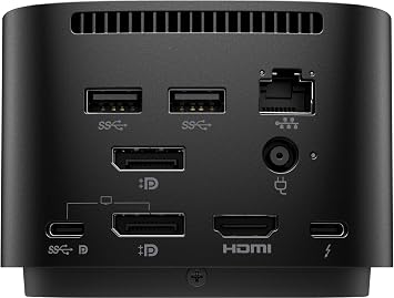 HP Thunderbolt Dock 280W G4 with Combo Cable - for Notebook, Desktop PC - 280 W - Thunderbolt 4-4K - 3840 x 2160-5 x USB Ports - USB Type-C - 1 RJ-45 Ports - Network (RJ-45) - 1 HDMI - HDMI - 2 Di