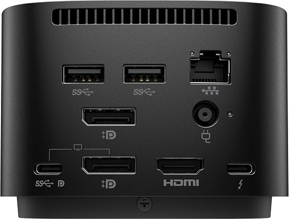 HP Thunderbolt Dock 280W G4 with Combo Cable - for Notebook, Desktop PC - 280 W - Thunderbolt 4-4K - 3840 x 2160-5 x USB Ports - USB Type-C - 1 RJ-45 Ports - Network (RJ-45) - 1 HDMI - HDMI - 2 Di