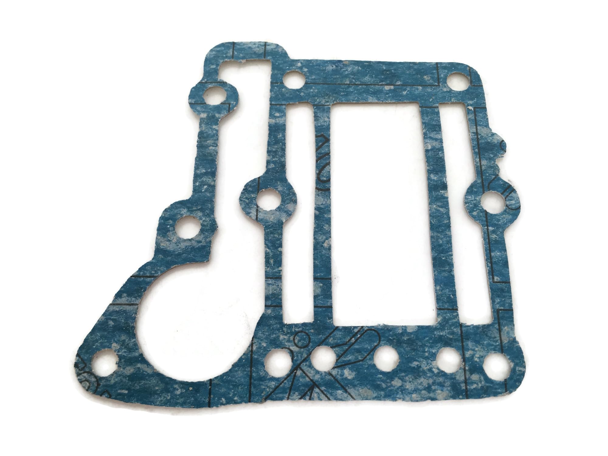 Joint D'échappement 6E3-41114-00 Pour Moteur Hors-bord Yamaha Mercury Mariner 2 Temps 4HP 5HP - Joint De Couvercle Extérieur - Pièce De Rechange Fabriquée à Taïwan
