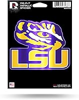 Vista 29 de Rico Industries NCAA - Calcomanía metálica troquelada de 5 x 7 pulgadas (decoración automática o para el hogar)