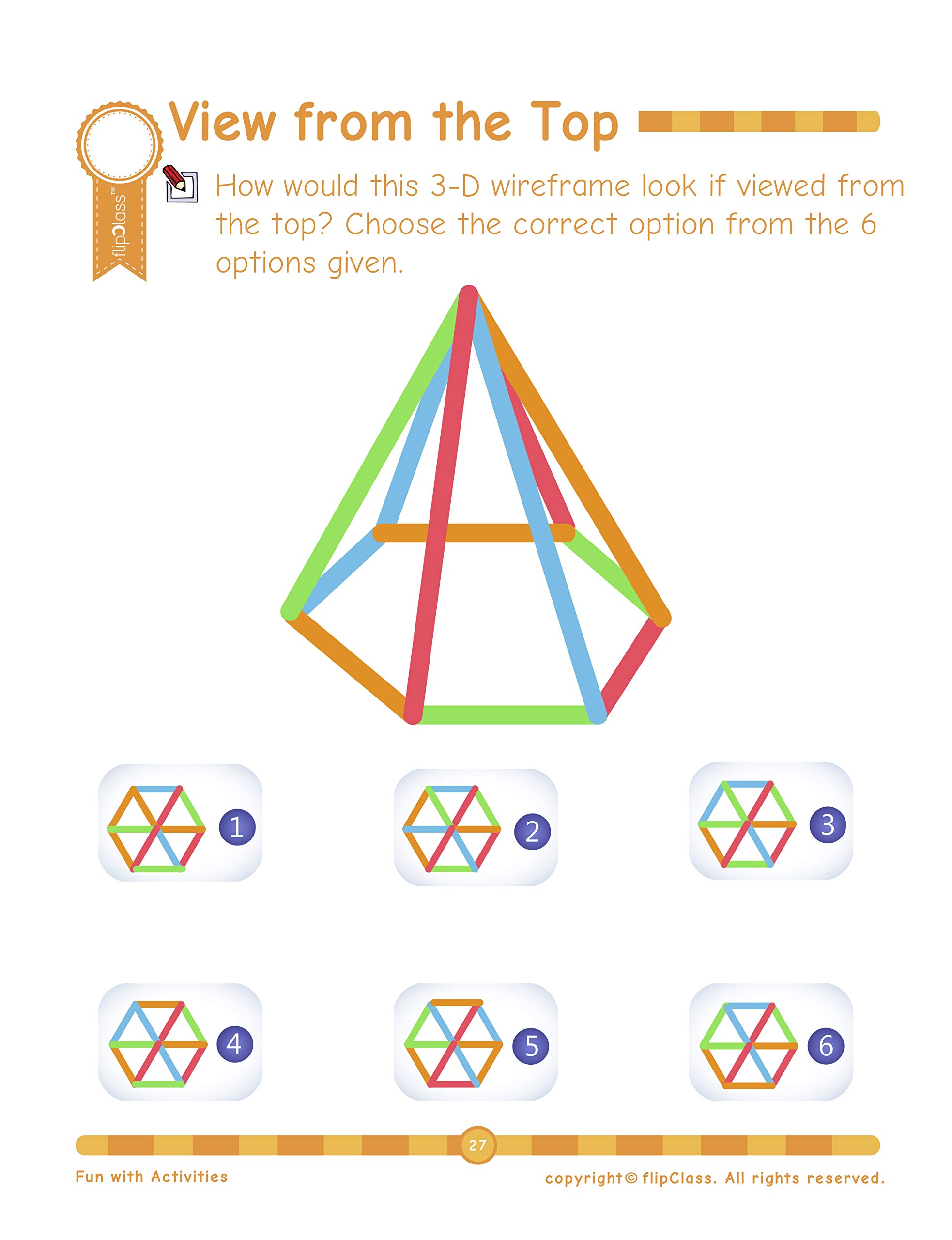 Fun with Activities II: Kindergarten Workbook: Little Genius Series: Skill Building Fun Activities To Help Your Child’s Logical Thinking, Observational Skills & Hand Coordination (4-6 years) 3
