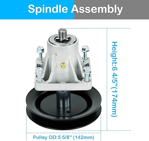 Miniatura 3 de 918-0625B Conjunto de husillo para Cub CadetMTD 46" Decks LT1045 LT1046 i1046 618-0660 618-0660A 618-0660B 918-0660 918-0660A (paquete de 3)