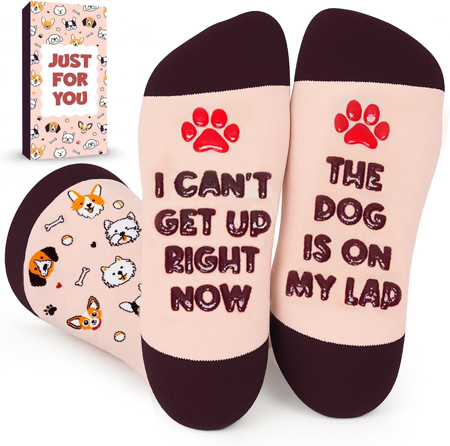 ZAGKOO Gifts for Cat, Dog Mom and Dad, Pet Lovers - Funny Cat, Dog Socks for Men, Women - Christmas, Birthday Gift Ideas - Image 5