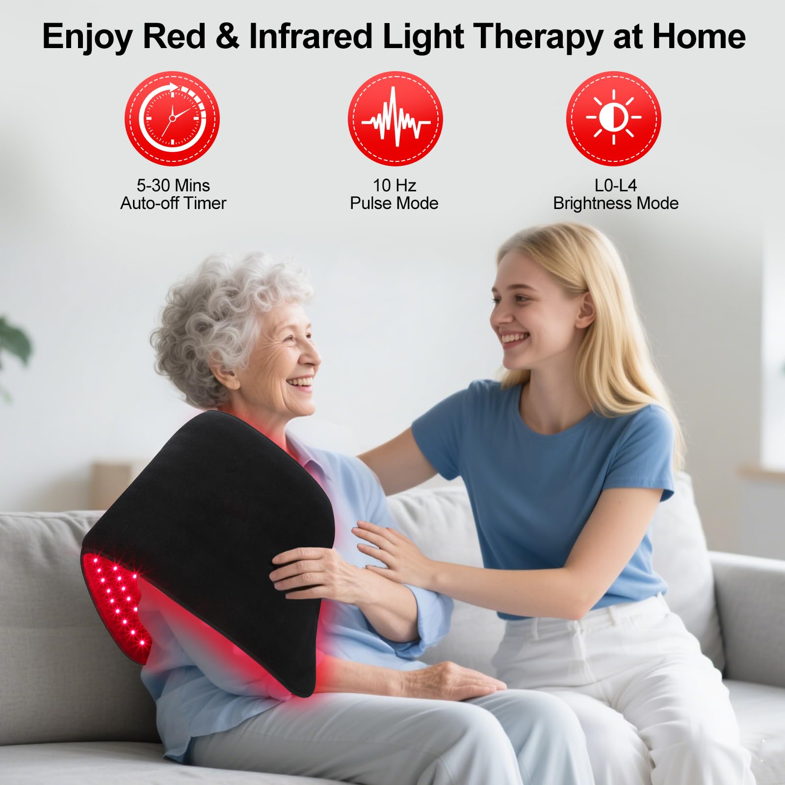 Terapia della luce rossa per il corpo 660nm 850nm vicino ai dispositivi infrarossi