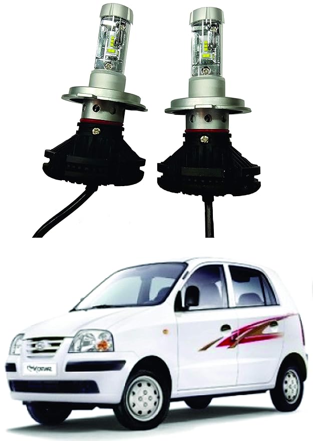 Glass LED HID Head Light for Hyundai Santro Xing Gls Car X3 Car