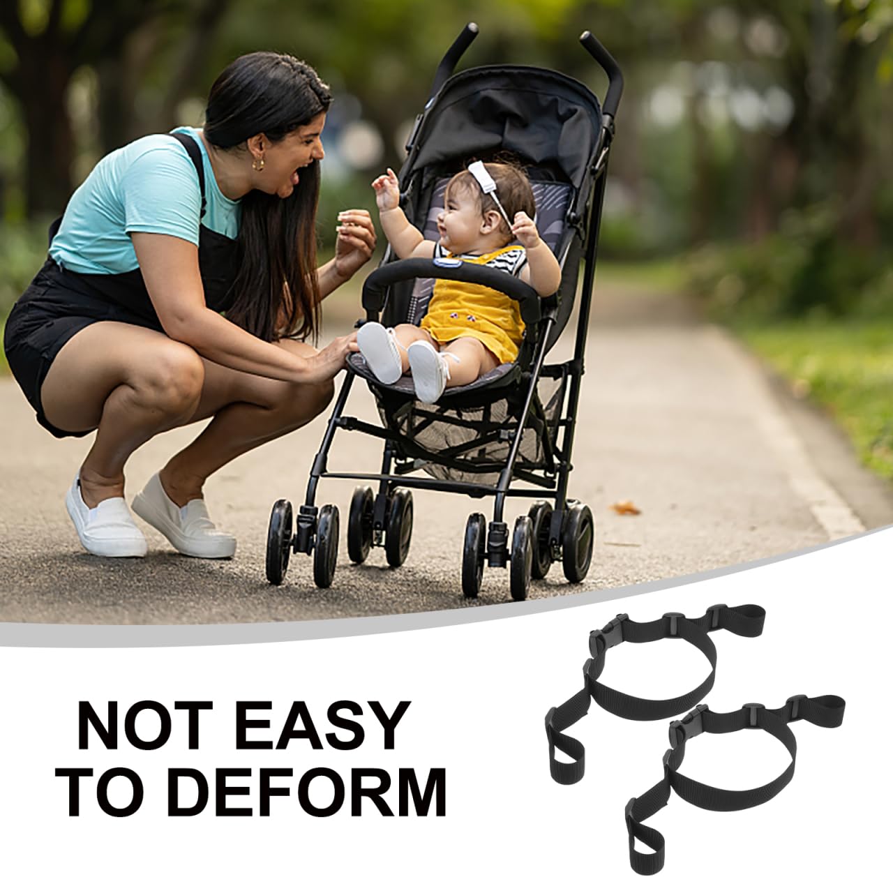 Adjustable High Chair Straps Replacement Belt for Baby Stroller Toddler Safety Harness Easy to Install and Secure 12.59X7.08X1.57 Inch Set of 2