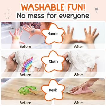 24 Twistable Crayons - Non Toxic, Washable Crayons for Toddlers, Kids Ages 3-8 - Easy To Hold - Perfect Coloring Gift for Boys and Girls - Unleash Colorful Fun