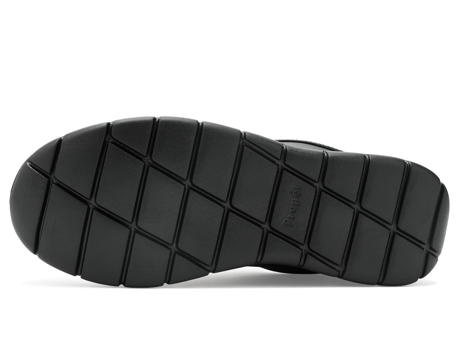 Propet Stella - Tenis con cordones para mujer, estilo casual, color negro