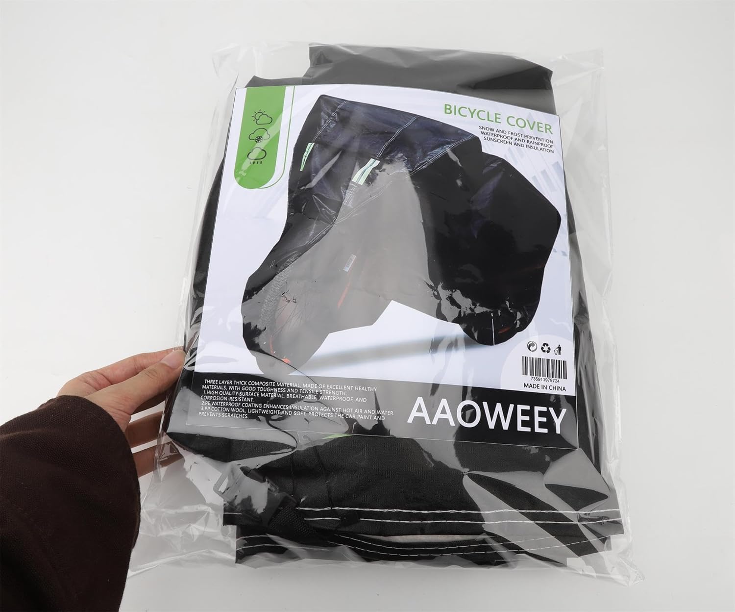 Stationary Bike Cover Waterproof Outdoor，Upright Exercise Bike Cover with Air Vent,Waterproof Strip,4 Windproof Buckles,All Weather Large Cover for Peloton Bike,Suitable for Peloton Bike