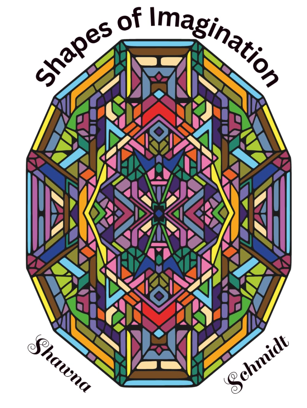 Shapes of Imagination: A Shape Coloring Book for Creative Exploration (Shapes and Patterns Coloring Books)