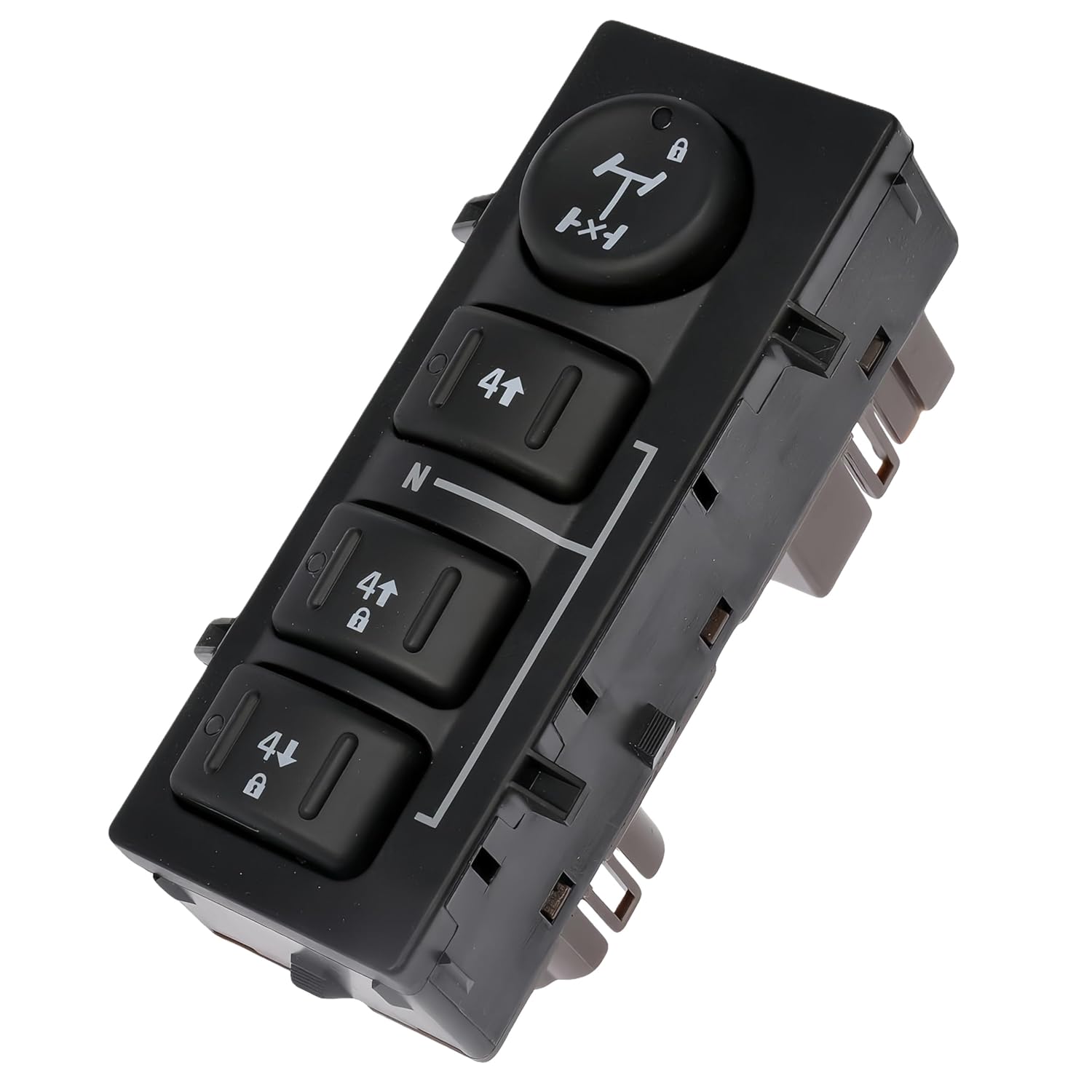 901-991 Transfer Case Selector Switch Compatible with 2003-2007 Hummer H2 4WD Wheel Drive Button