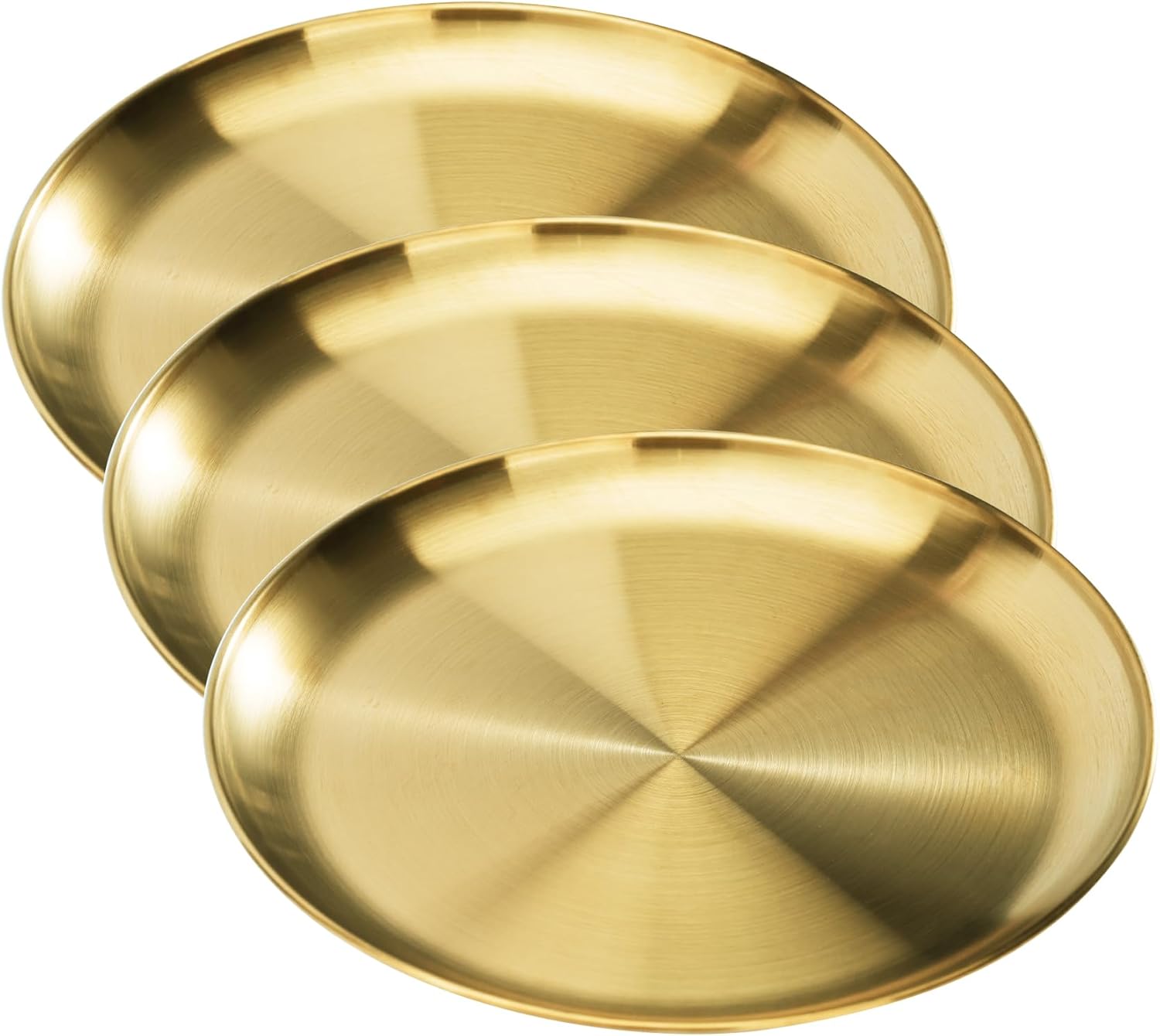 3 Peck Gold Tray Decorative, Golden Serving Tray, Brass Table Tray, Metal