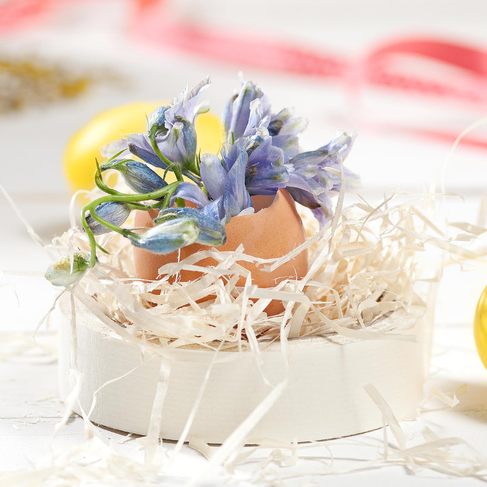 180g Geschenk-Füllpapier In Champagnergelb - Geschreddertes Seidenpapier Für Geschenkkörbe & Verpackungen