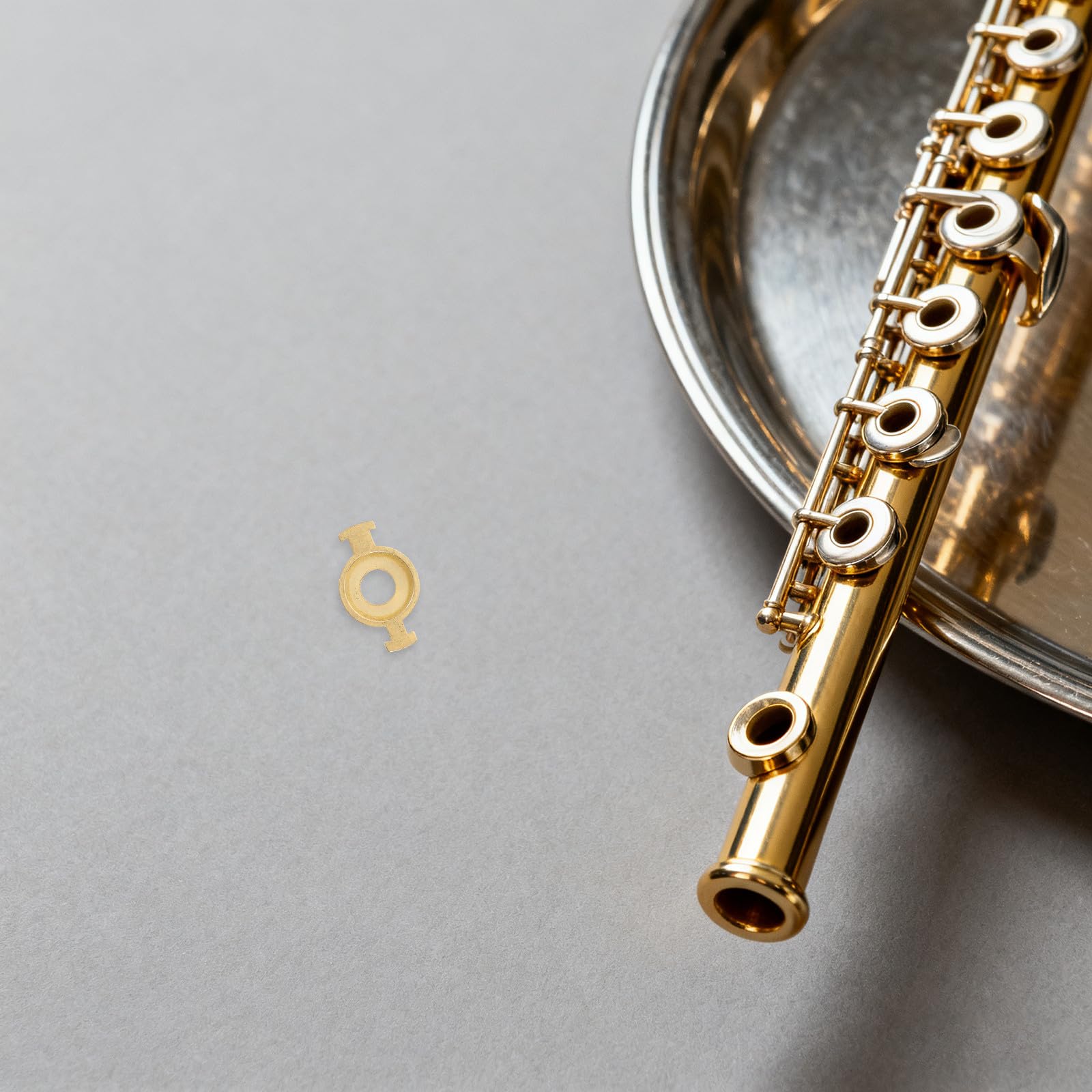 ERINGOGO Guide de piston de trompette compatible avec Yamaha : Plaques de réparation pour trompettes - Pièces de rechange pour instruments en laiton