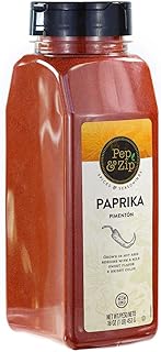 Pep and Zip Ground Sweet Paprika/Pimentón, Non-GMO, Kosher, 16 oz