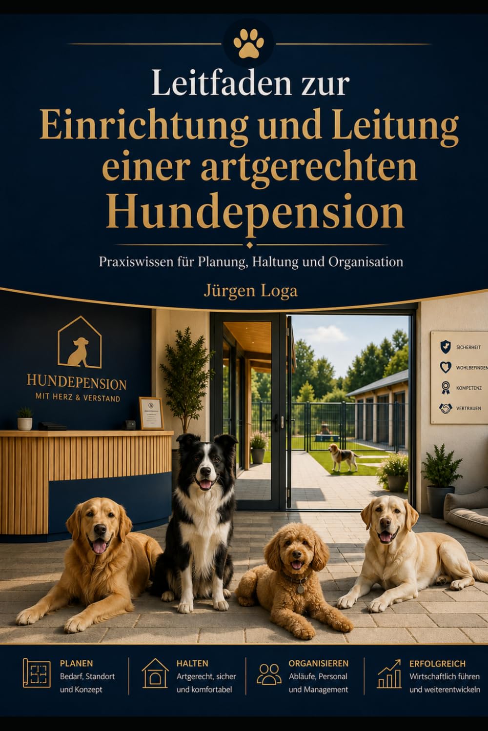 Leitfaden zur Einrichtung und Leitung einer artgerechten Hundepension: Praxiswissen für Planung, Haltung und Organisation