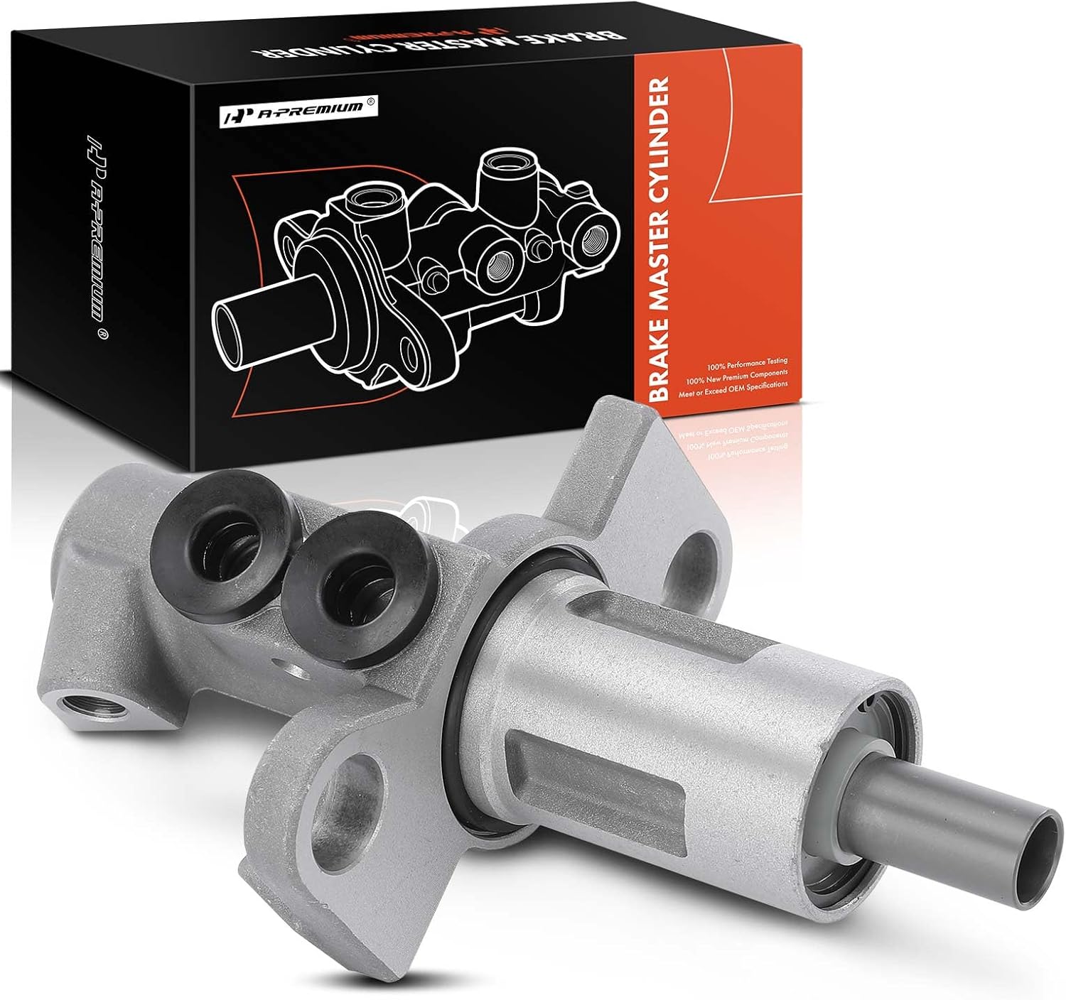 A-Premium Brake Master Cylinder Without Reservoir Compatible with Audi Vehicles - A4/A4 Quattro 2003-2008, S4 2004-2008, With ATE Brake System - Replaces# 3BD698021A, 8E0611021B, 8E0611021A