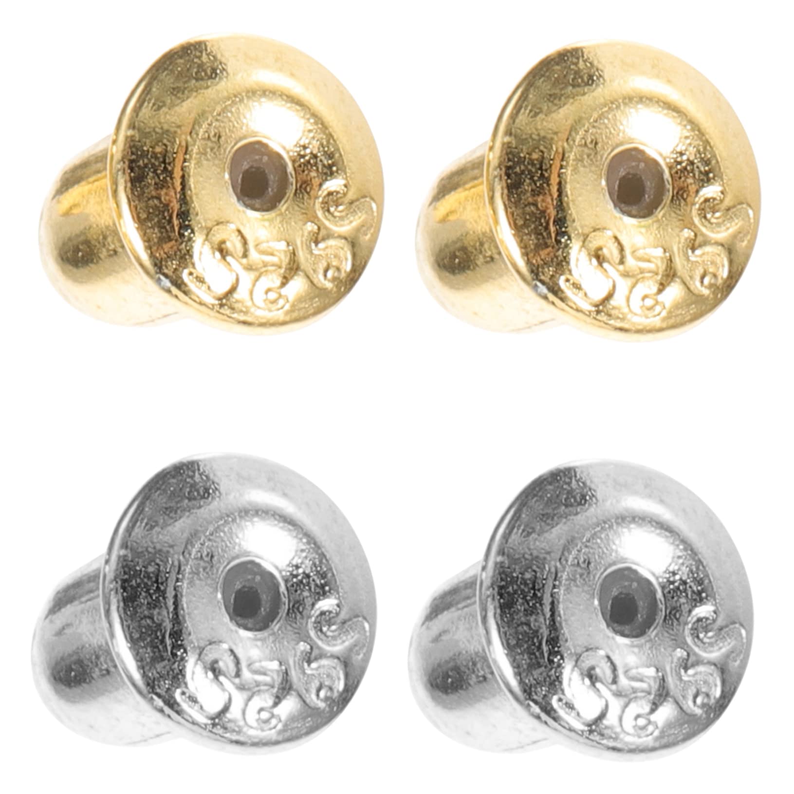 EXCEART 8pares Repuestos Para Pendientes De Plata Conectores De Seguridad Hipoalergénicos Accesorios Para Joyas Incluye Plata