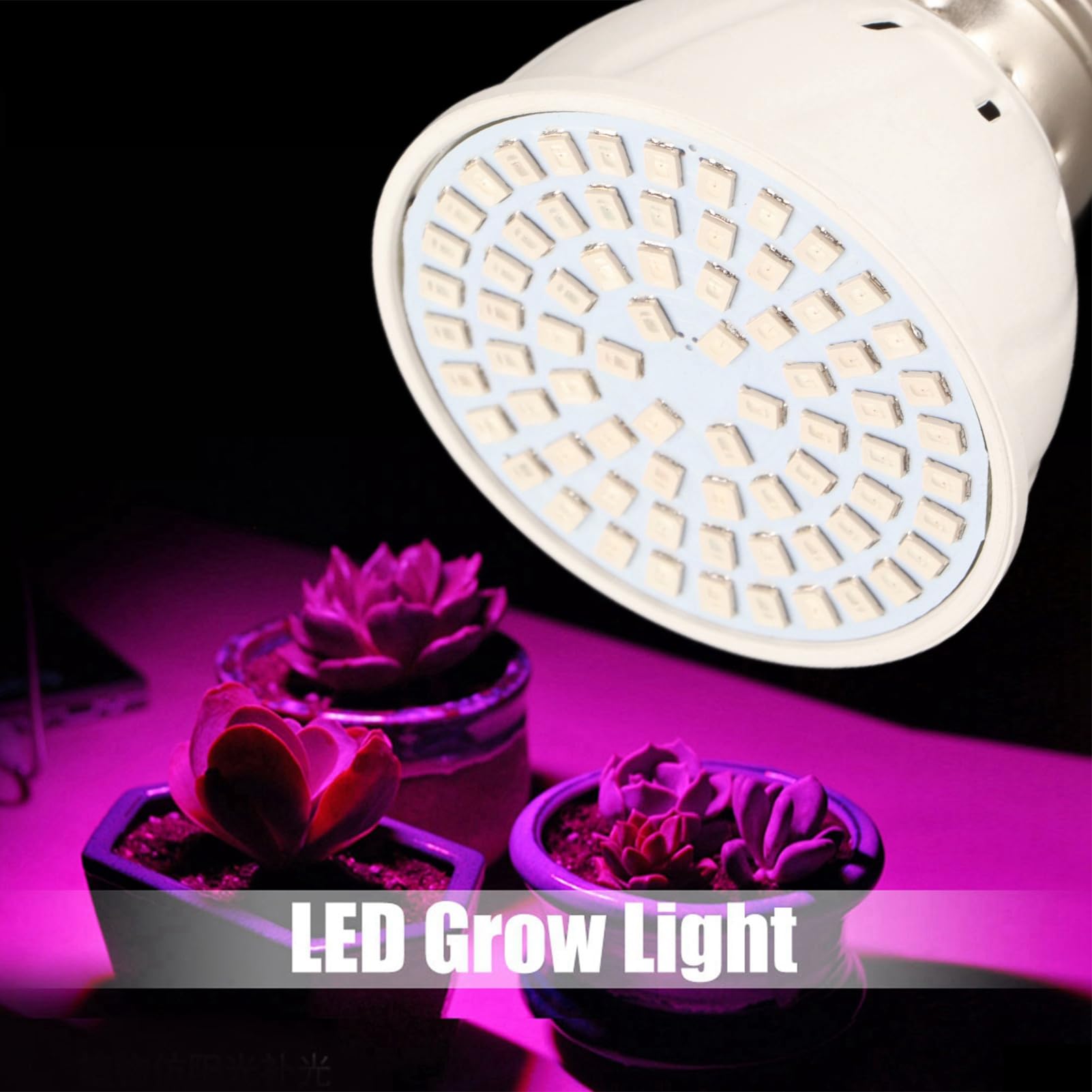 Durable Full Spectrum E27 36W AC220V 72 Leds SMD2835 LED Grow Light Plant Flower Hydroponics Lamp