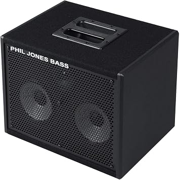 Phil Jones Bass CAB-27 200W 8 Ohms Bass Extension Speaker Cabinet, Black