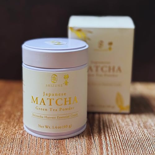 Miniatura 9 de Shizune Matcha, Shizuoka Harvest Essential Grade  Auténtico polvo de té verde matcha japonés, bolsa de 2.8 onzas