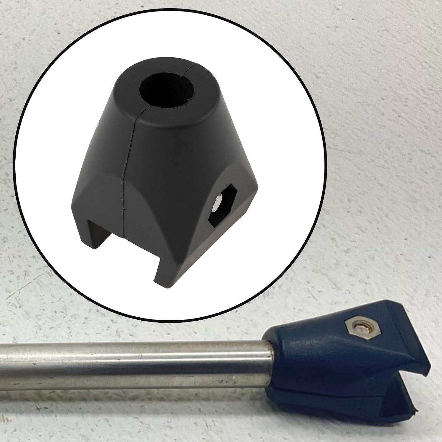2 Pack Conveyor Guide Rail Rod End Clamp for 1/2 and 5/8 in Rod Systems Compatible with Valu Guide VG-020-01 VG02001