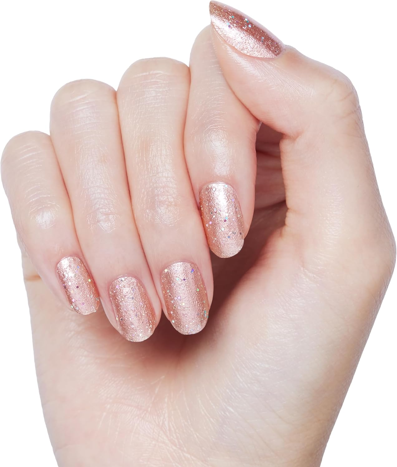 Singapore Chic - Color Street Nail Strips Beige 16 Count (Pack of 1)